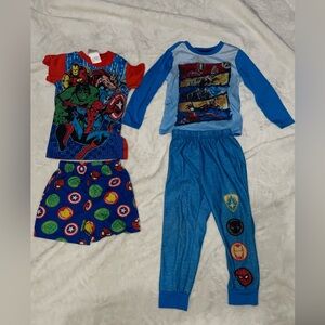 Bundle of Marvel Blue Pajama Set